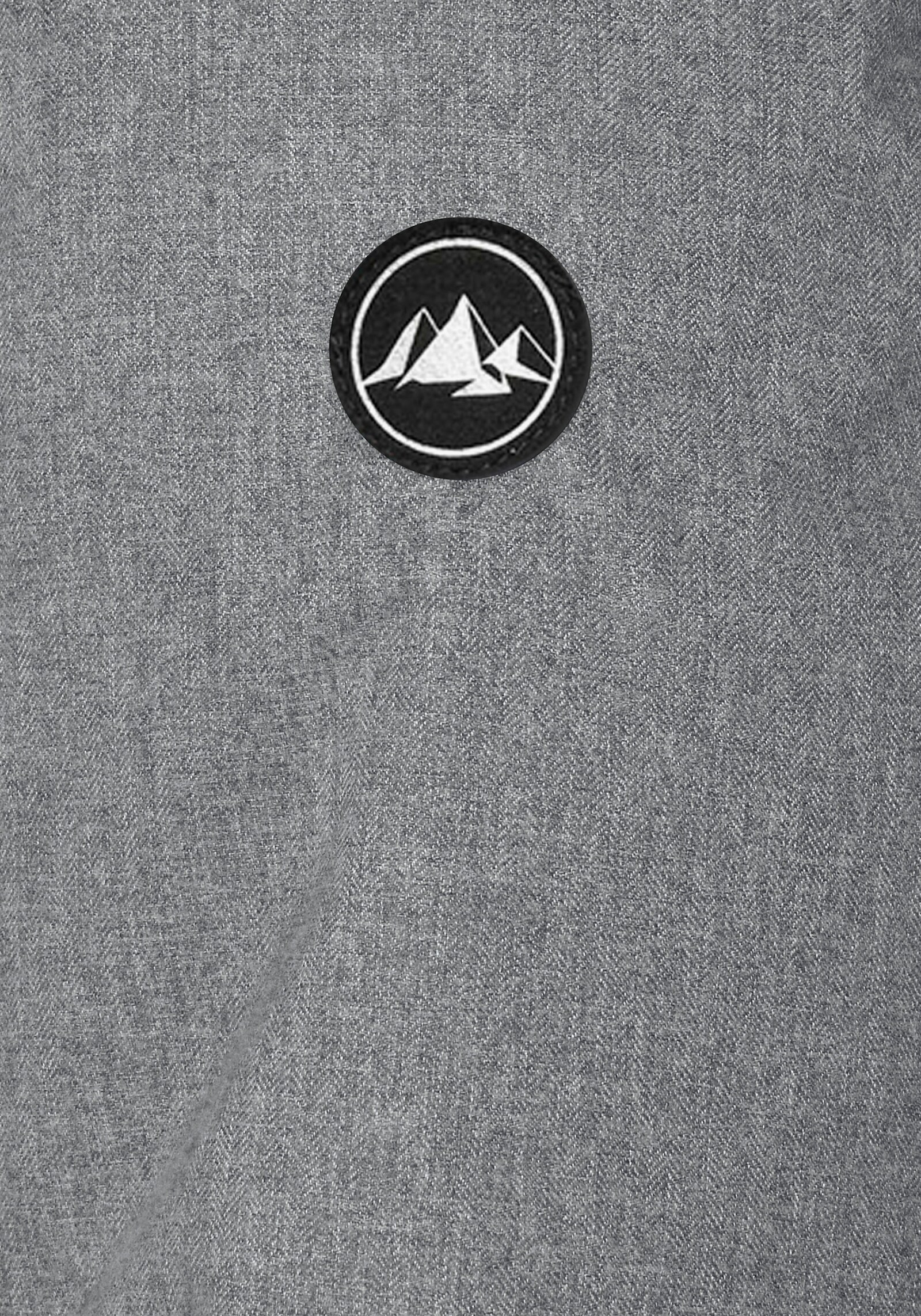 Polarino Funktionsparka - grau-meliert