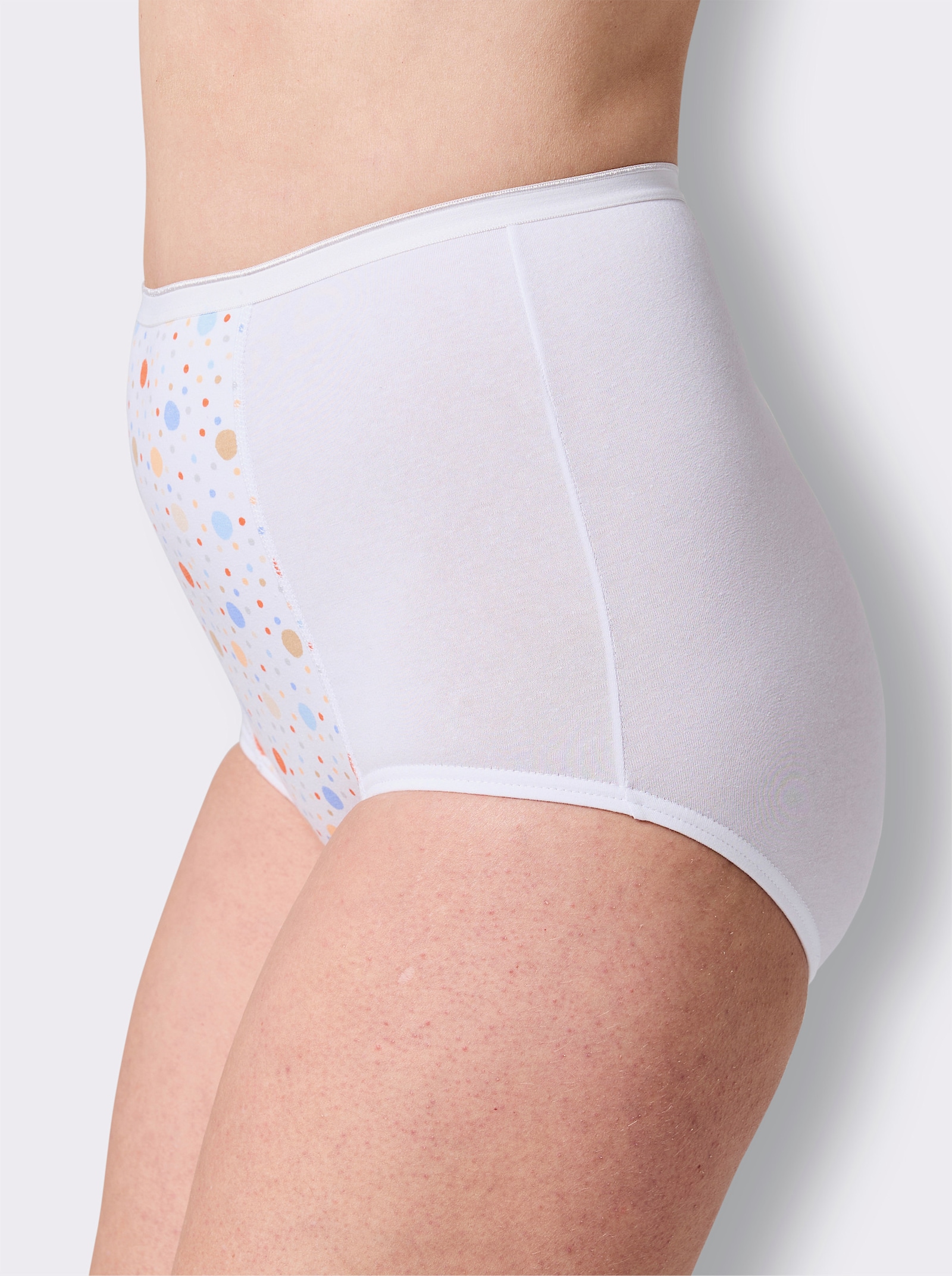 wäschepur Formslip - weiß-bedruckt