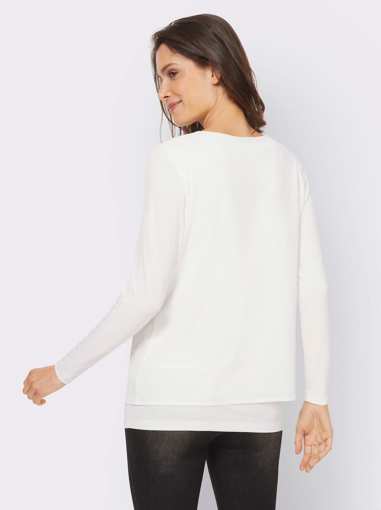 heine Crêpeblouse - ecru