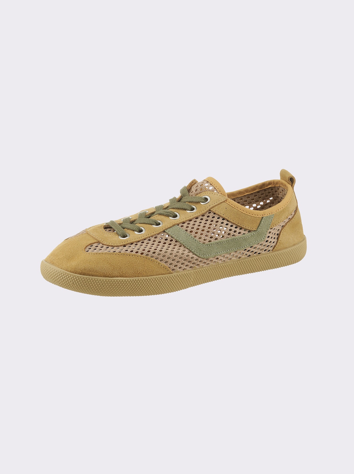 heine Sneaker - geel/kaki