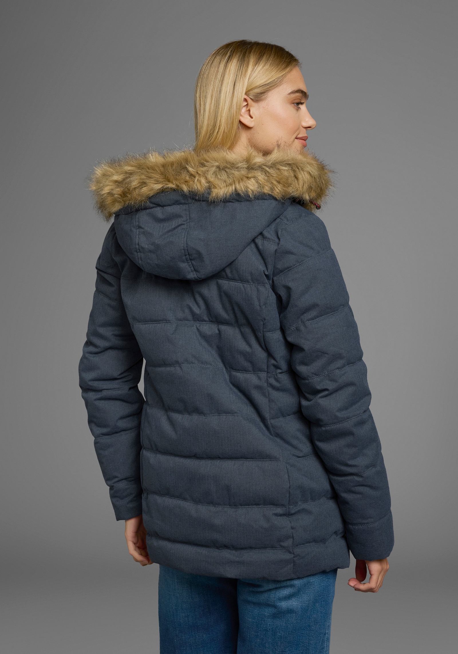 Polarino Steppjacke - marine