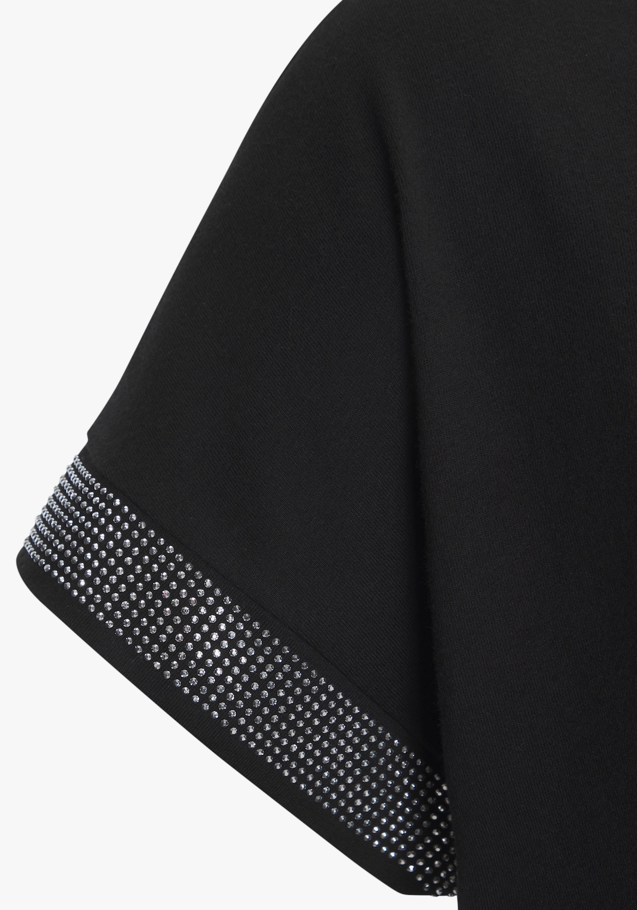 LASCANA Shirt met korte mouwen - zwart