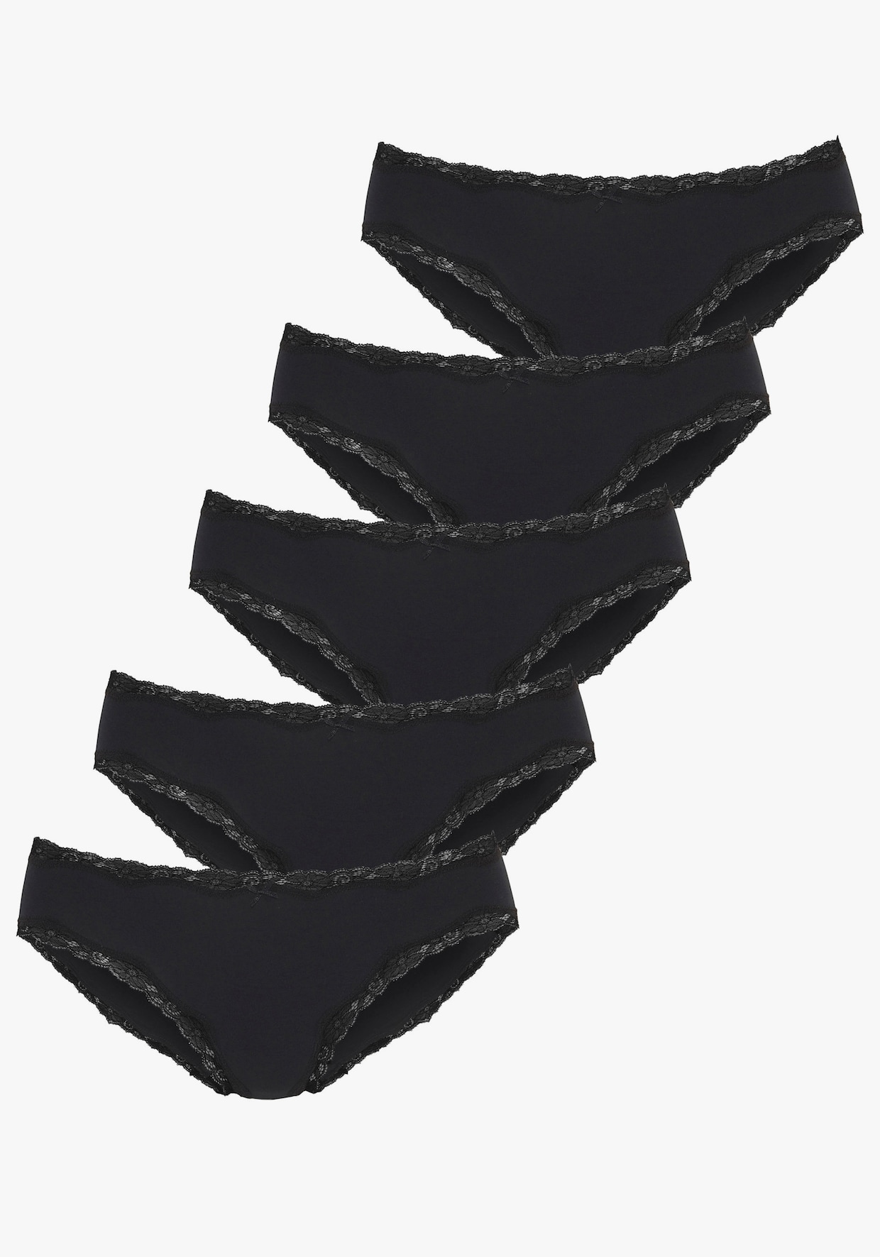 Vivance Jazz-pants slips - zwart