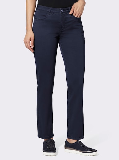 Jeans in Baumwoll-Stretch-Qualität - marine