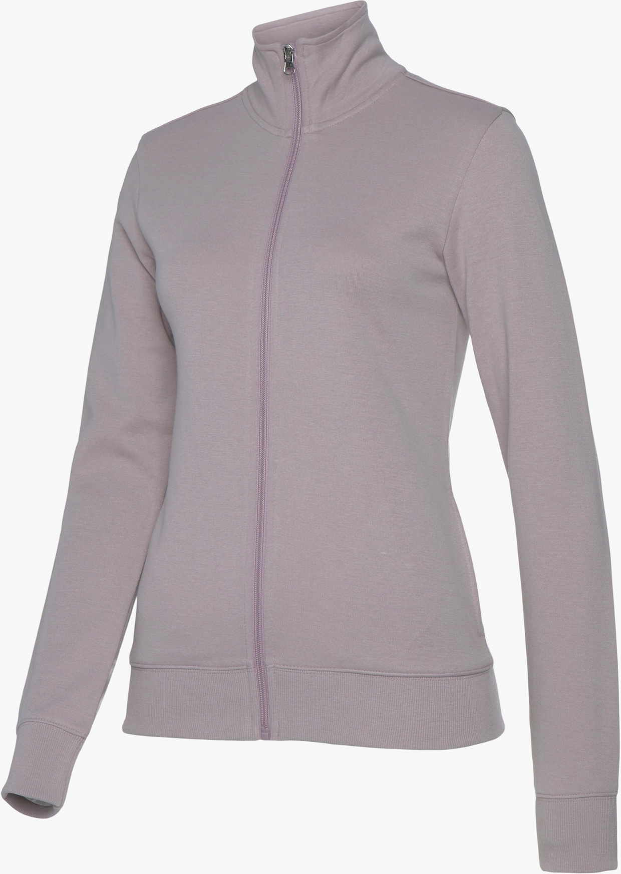 Veste sweat - rose fumé