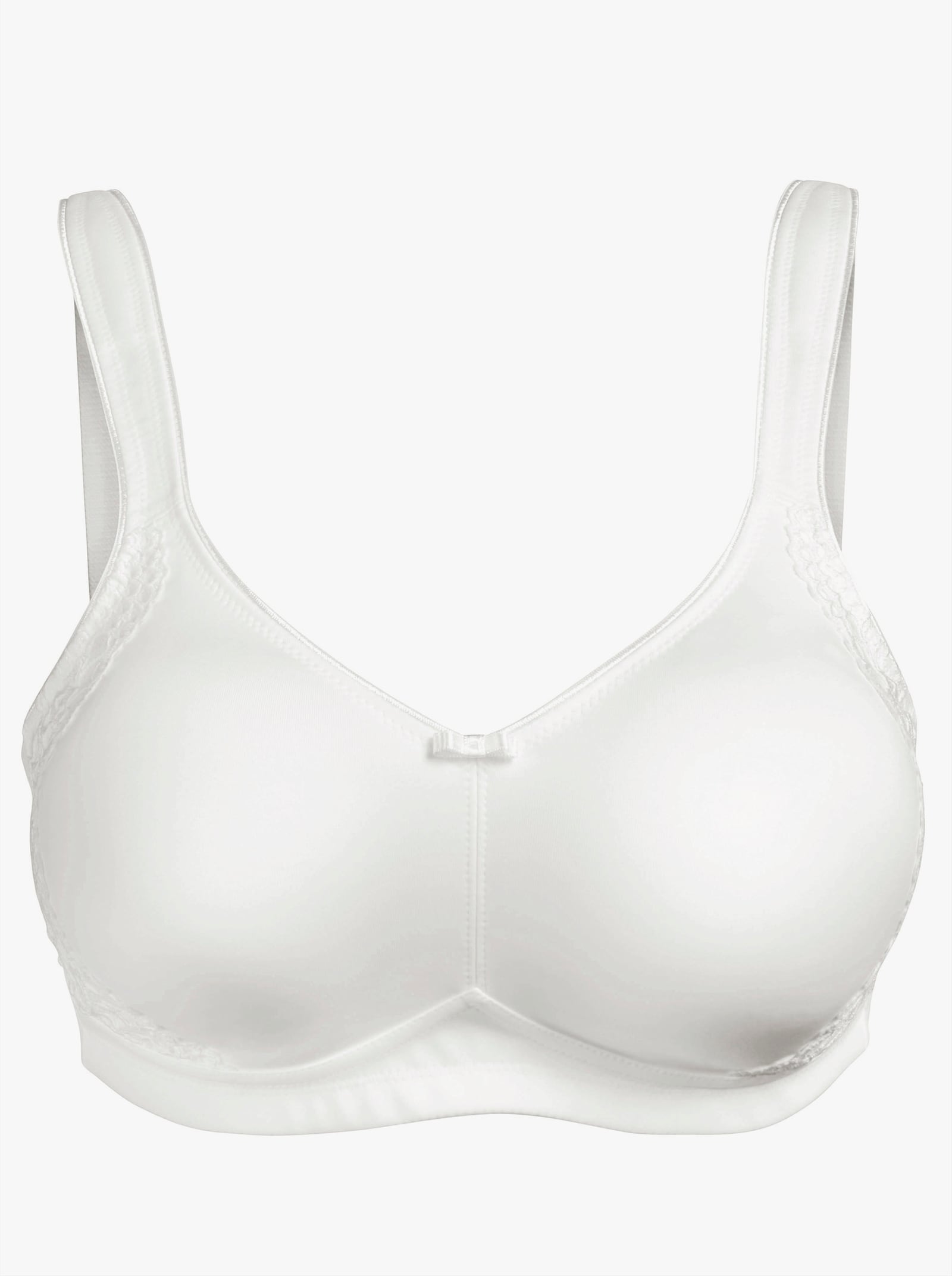 Susa Minimizer-BH ohne Bügel mit aufgesetzter Spitze - champagner