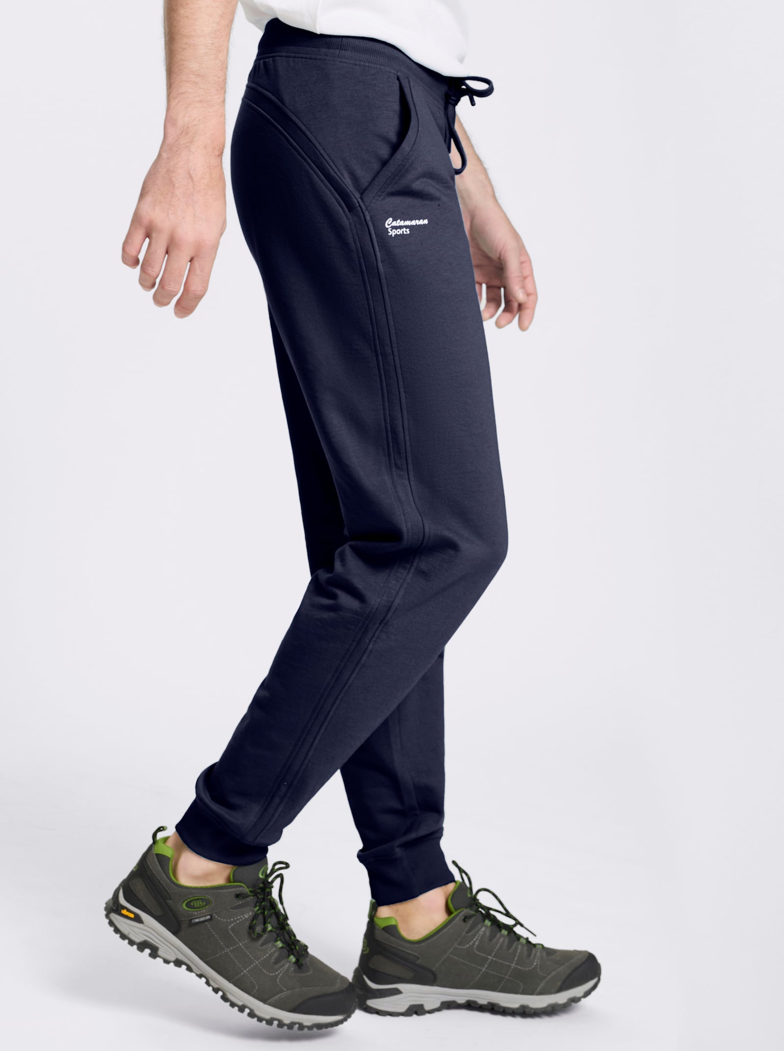 Catamaran Sports Freizeithose mit Logo-Druck - marine