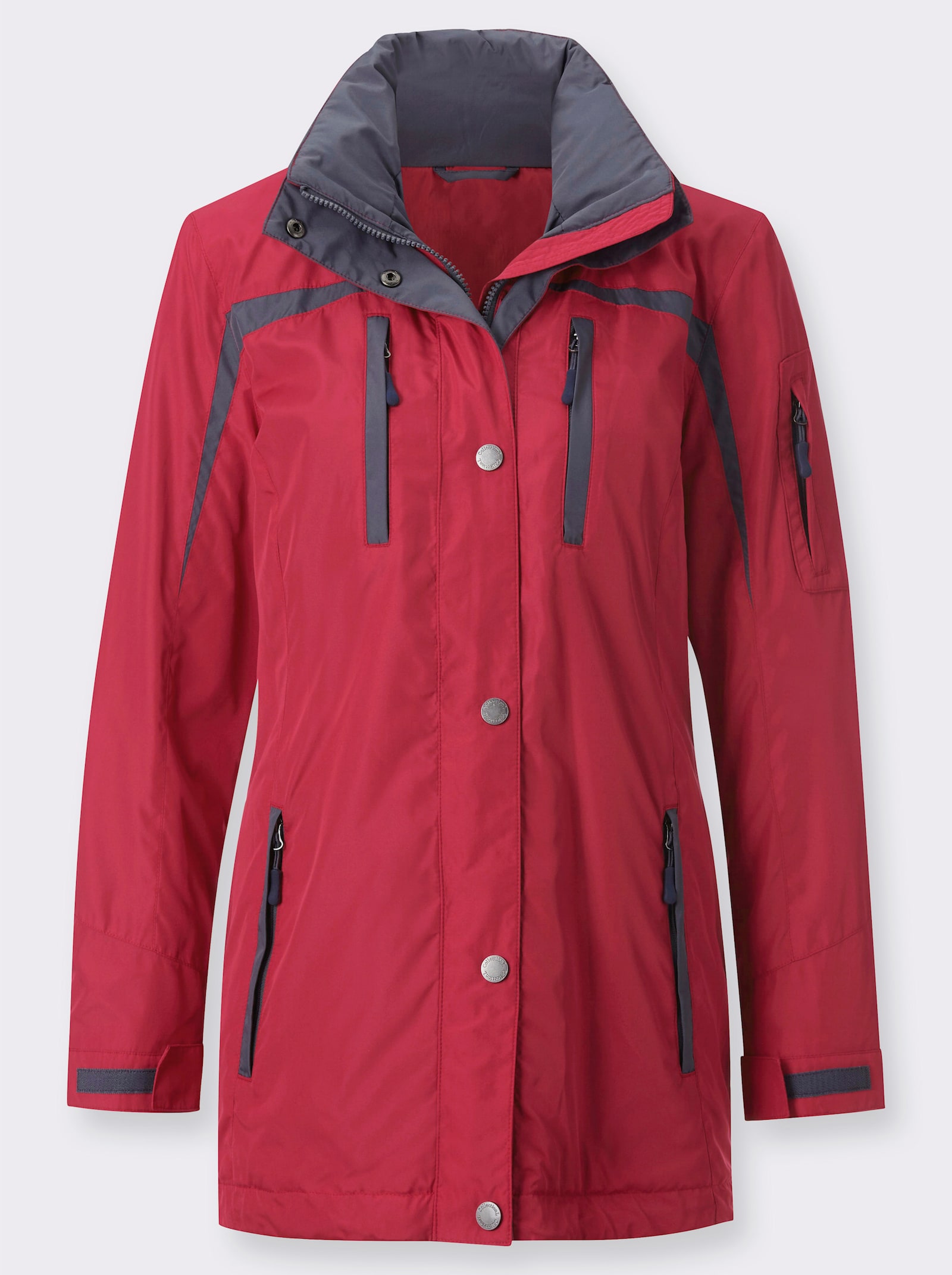 Funktionsjacke wind- und wasserabweisend - rot