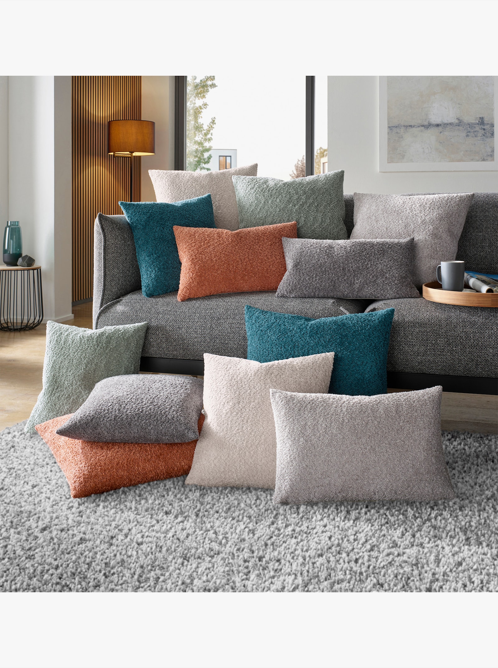 Kissenhülle - kalkmint