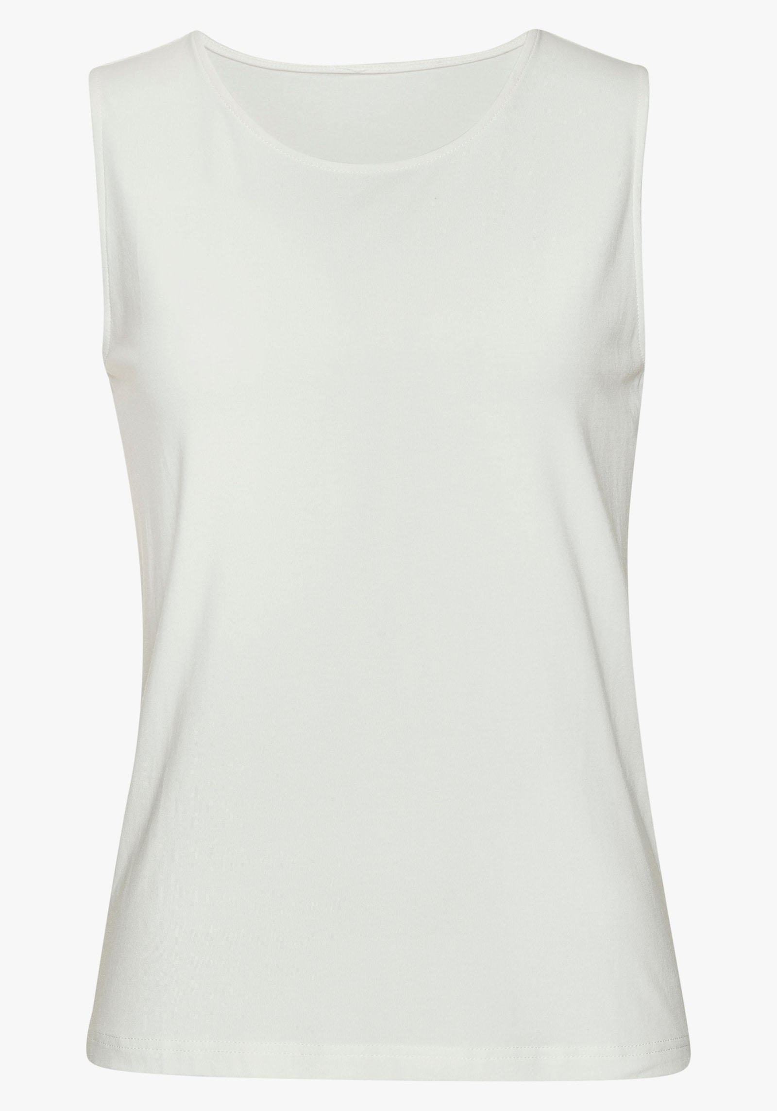 LASCANA Tanktop - creme, schwarz