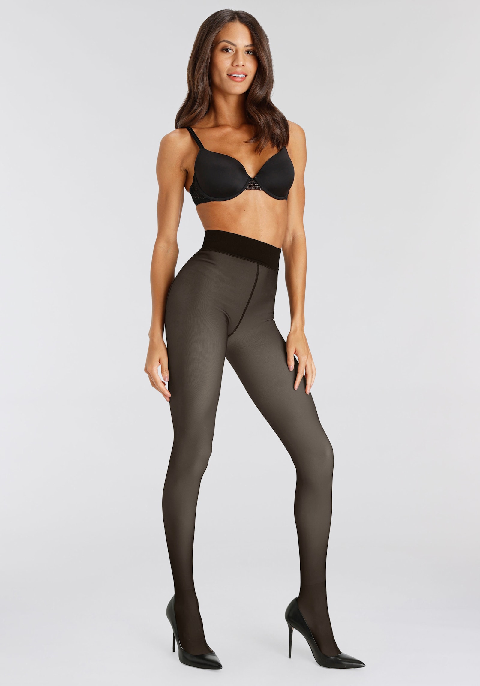 Lavana Thermostrumpfhose - schwarz