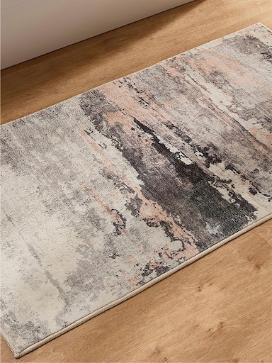 Theko Badematte - rosa-bunt