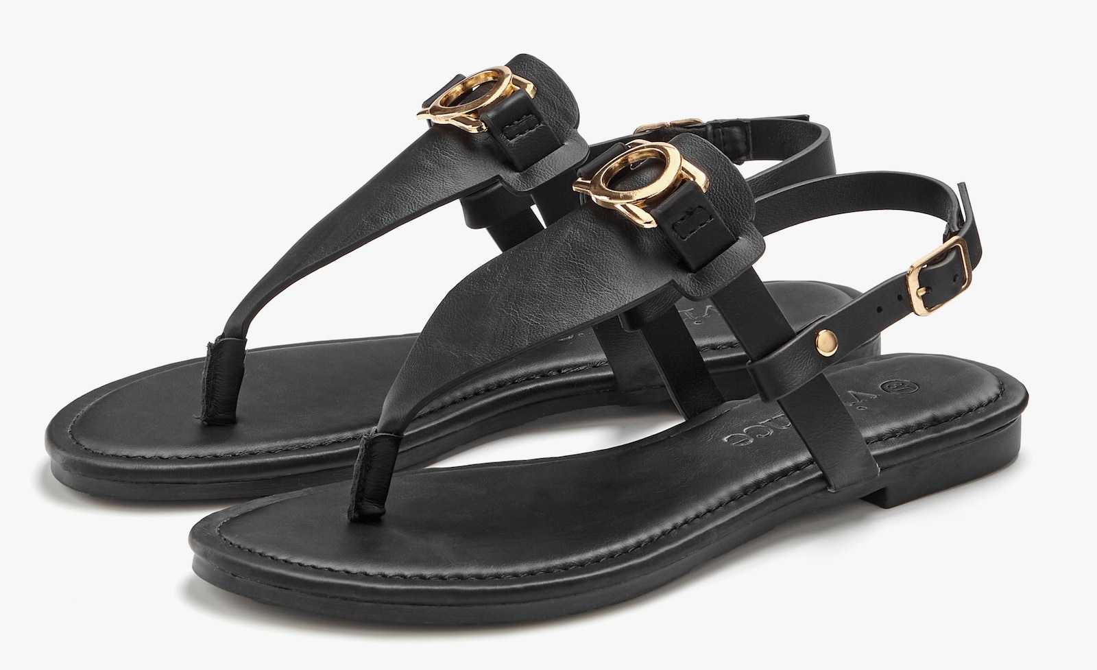 Vivance Teenslipper - zwart