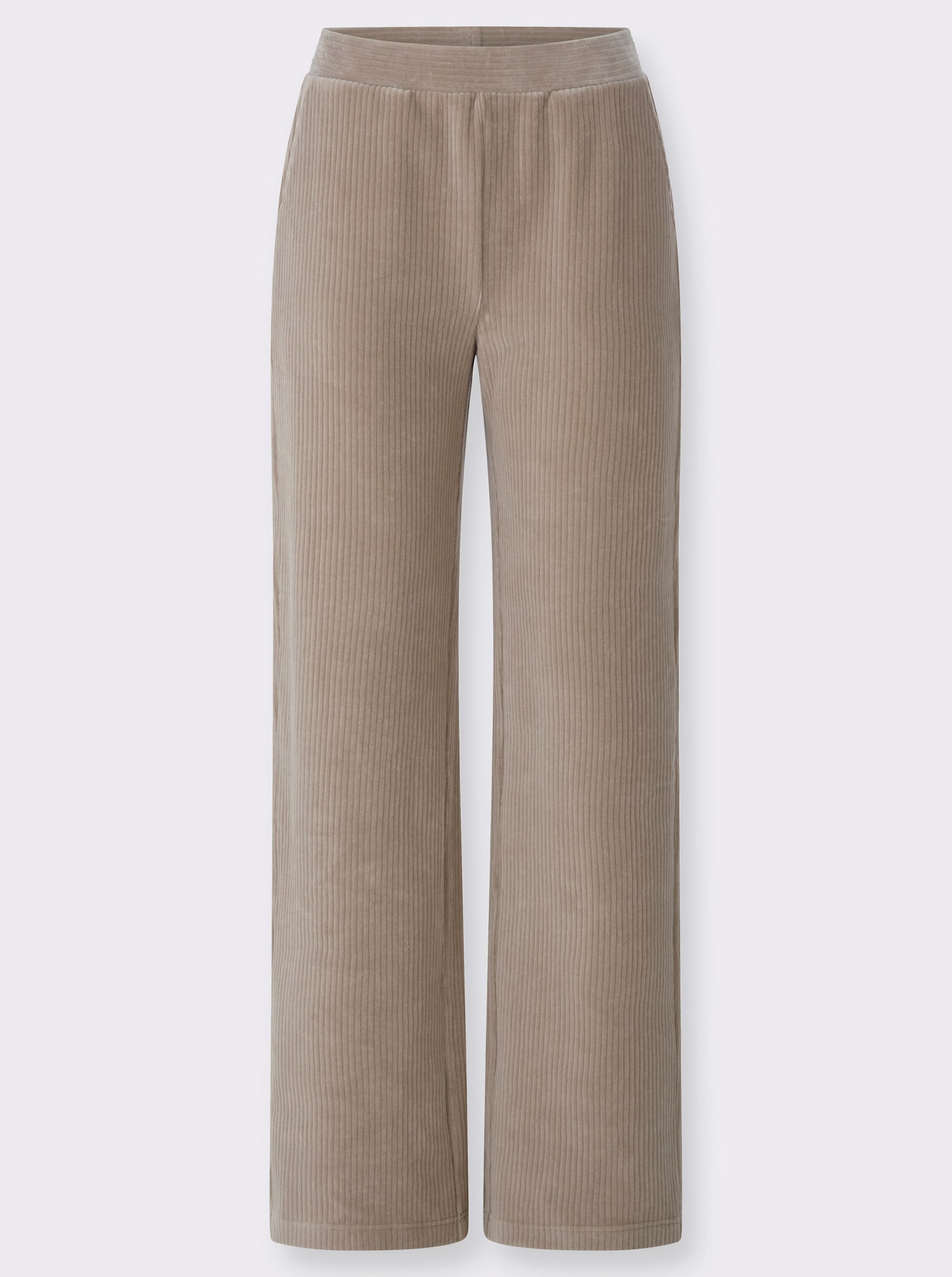 heine Jerseyhose mit weitem Bein - sesam