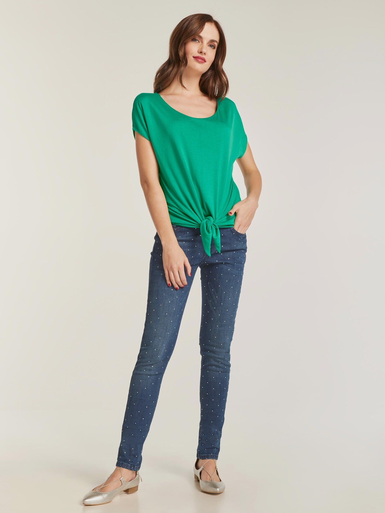 Linea Tesini Shirt - smaragd