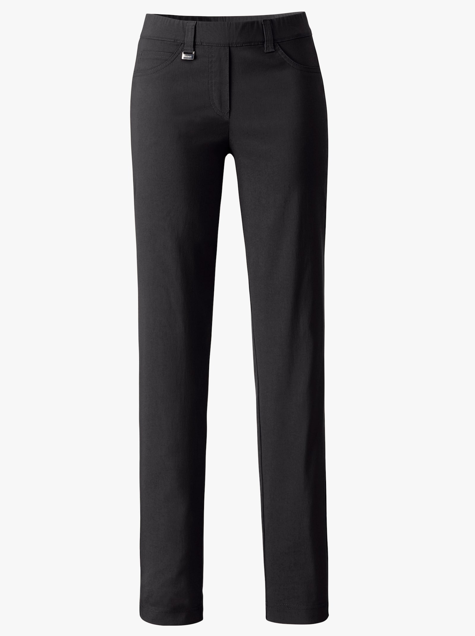 Ascari Stretch-Hose in Schlupfform, Bengalin - schwarz