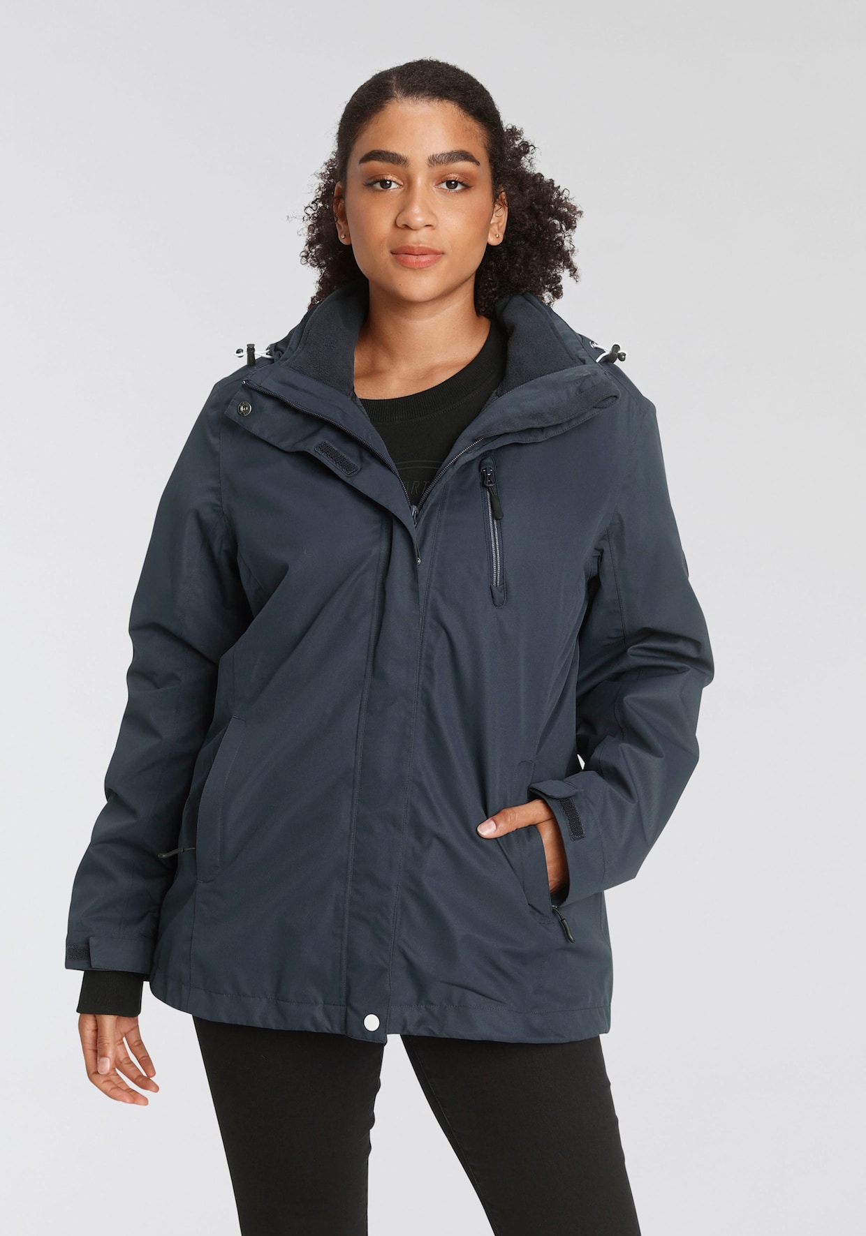 3-in-1-Funktionsjacke - marine