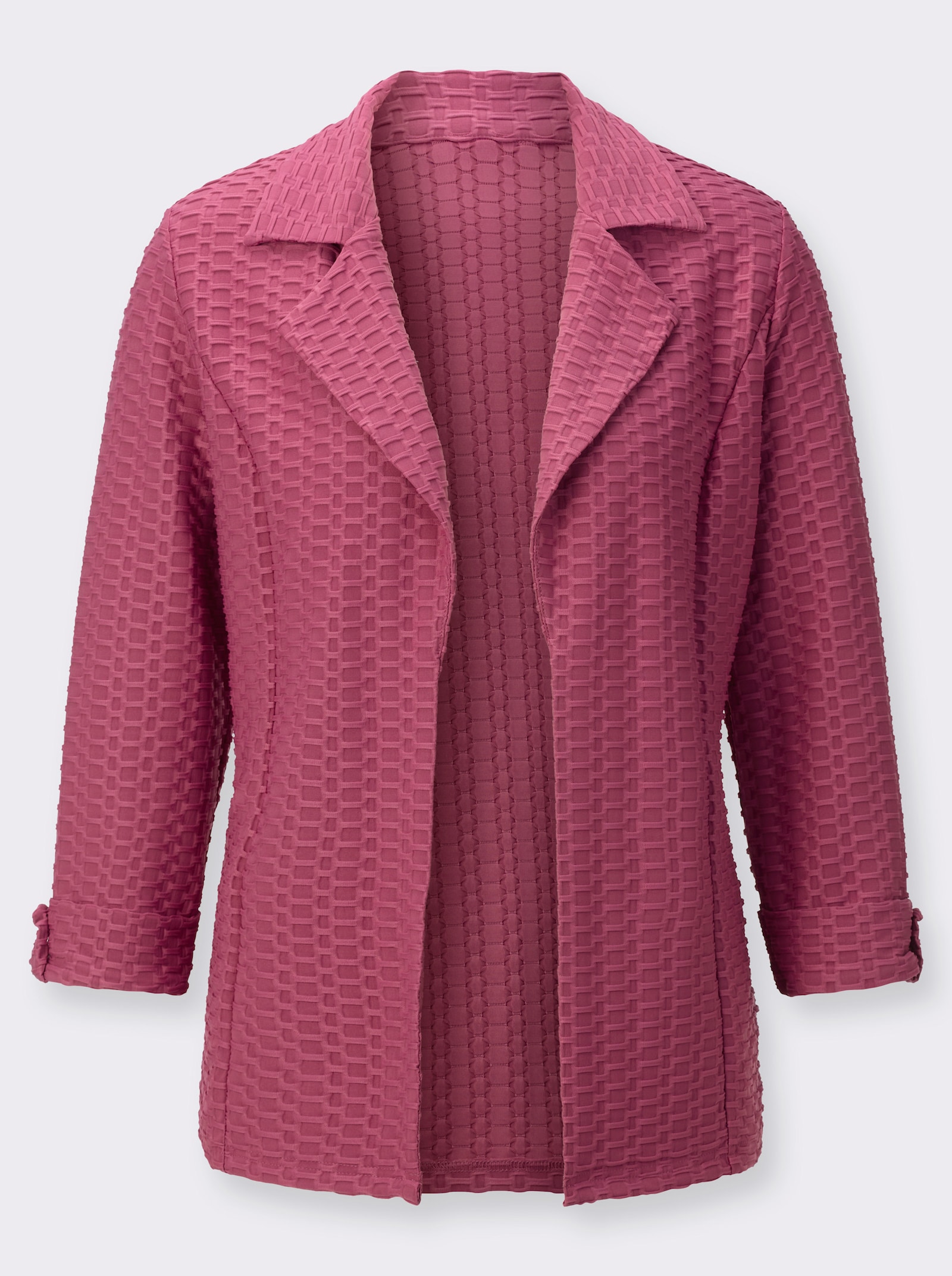 Shirtjacke in pflegeleichter Struktur-Qualität - erika