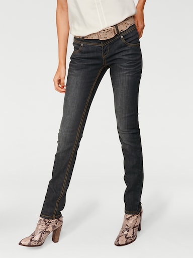 heine Skinny jeans - black denim