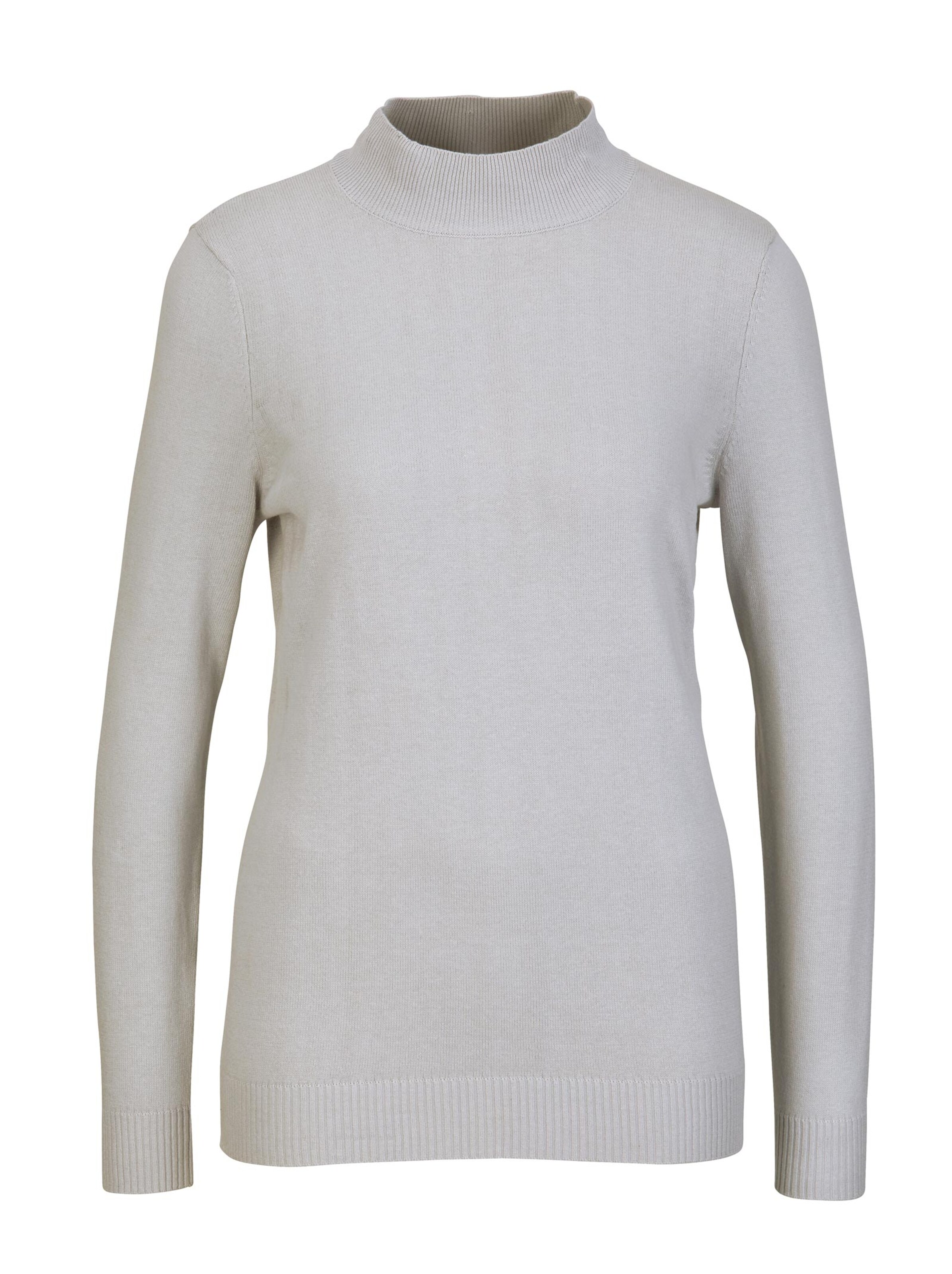 Pullover - silbergrau