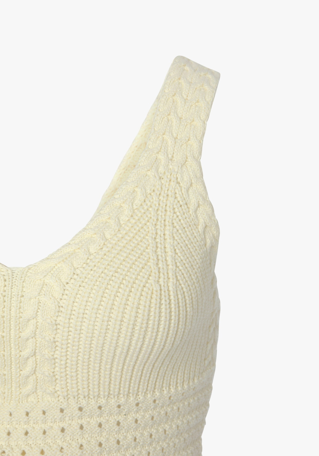 LASCANA Stricktop - creme