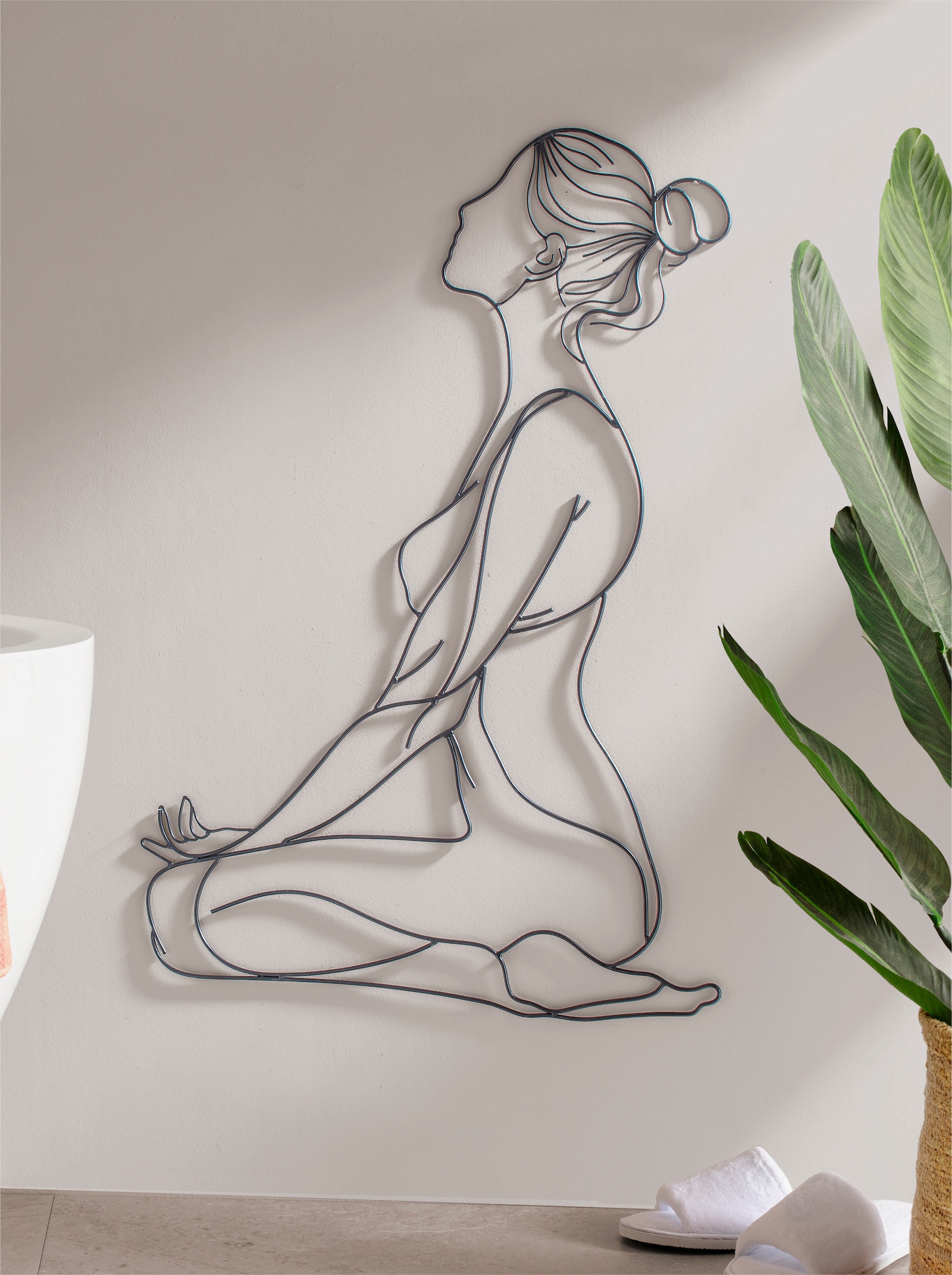 heine home Wanddeko - schwarz