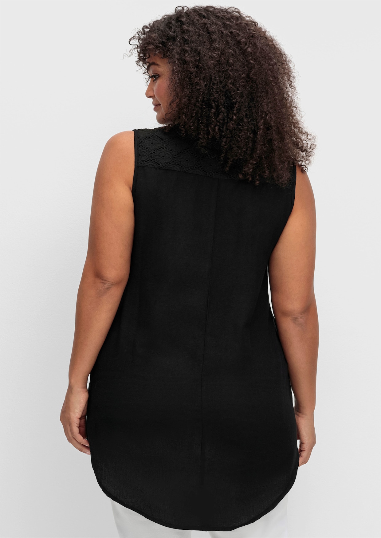 sheego by Joe Browns Blusentop - schwarz