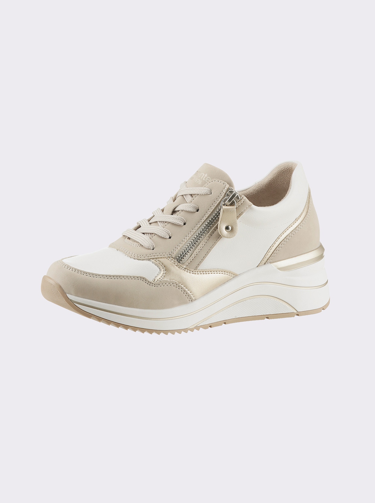 Remonte Sneaker - wit/beige