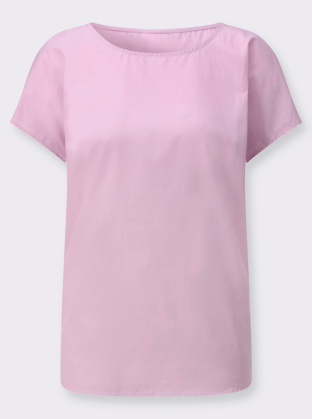 Baumwollbluse - rosé