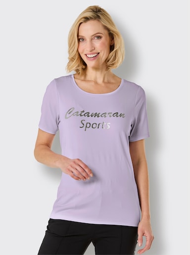 Catamaran Sports Funktionsshirt mit Stretch-Anteil - flieder