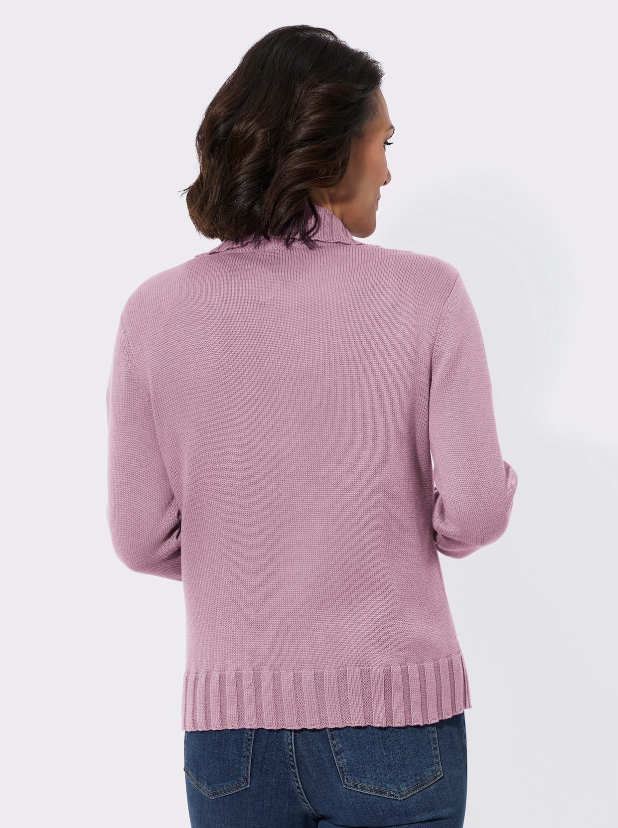 Strickjacke - rosé