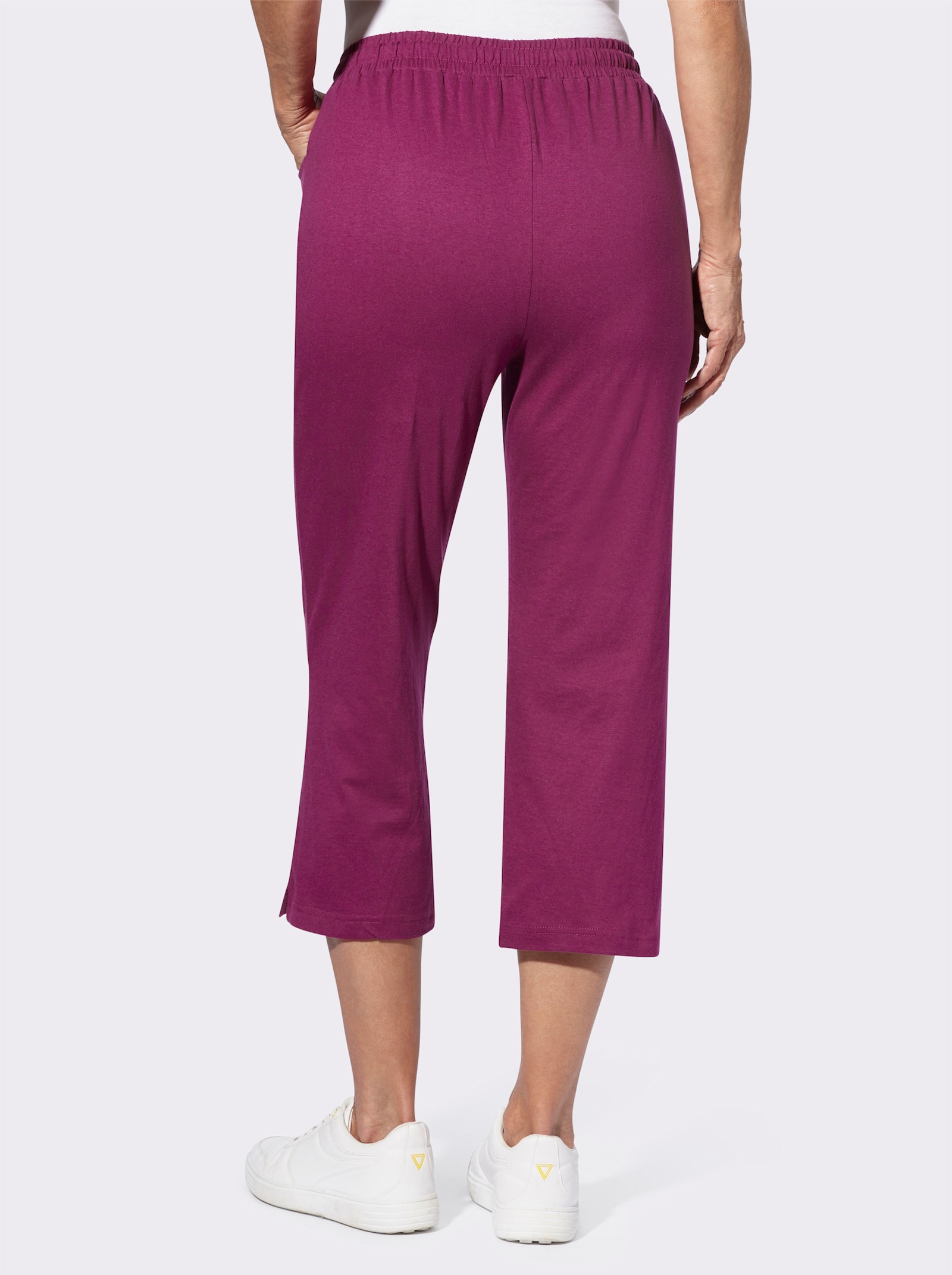 Freizeithose in 7/8-Länge - malve