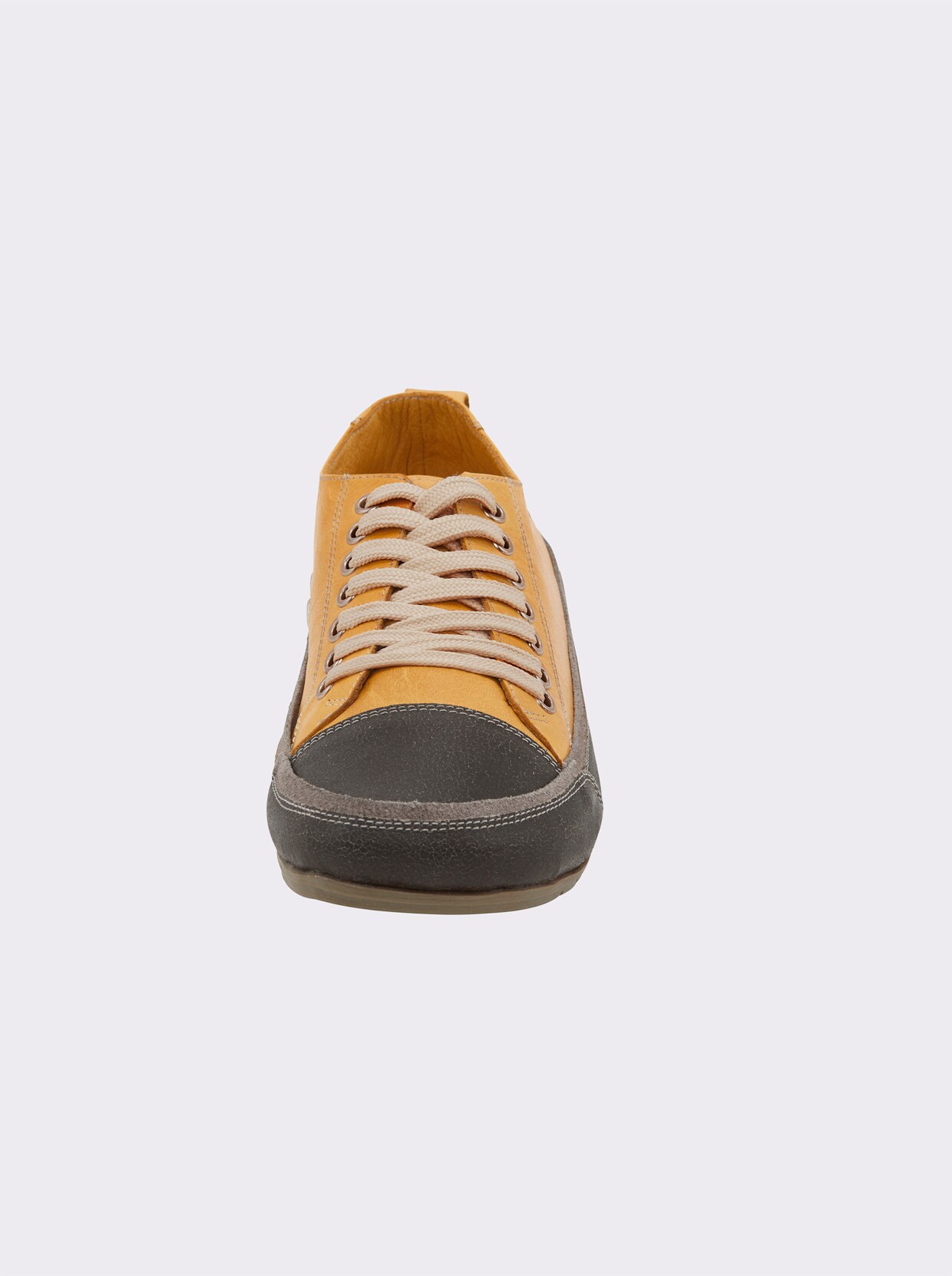 Sneaker - geel/taupe