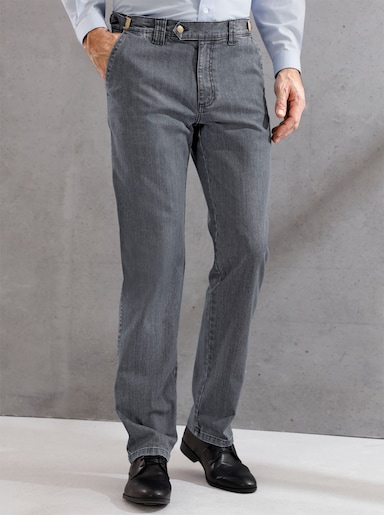 Chauffeursjeans - grey-denim