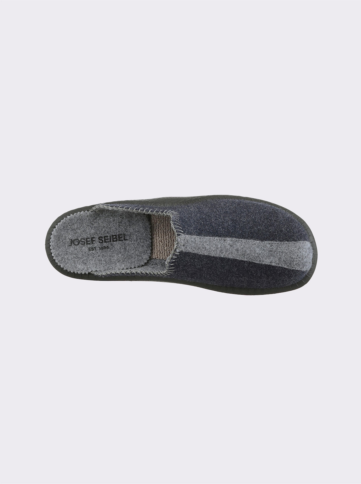 Josef Seibel Pantoffel - marine-grau