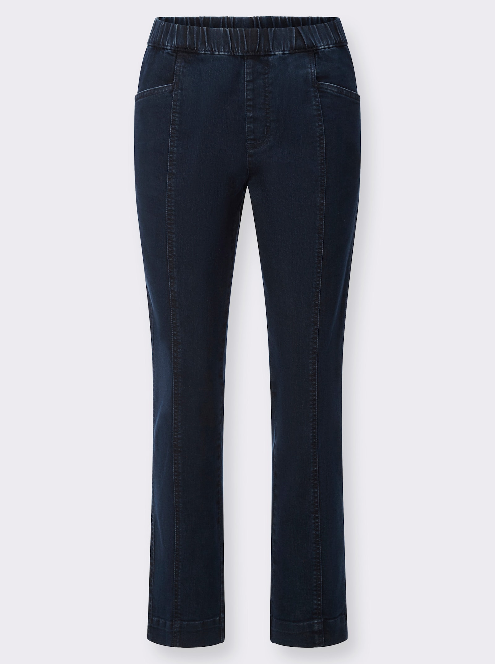 Stretch-Hose mit Teilungsnaht vorne - dark blue
