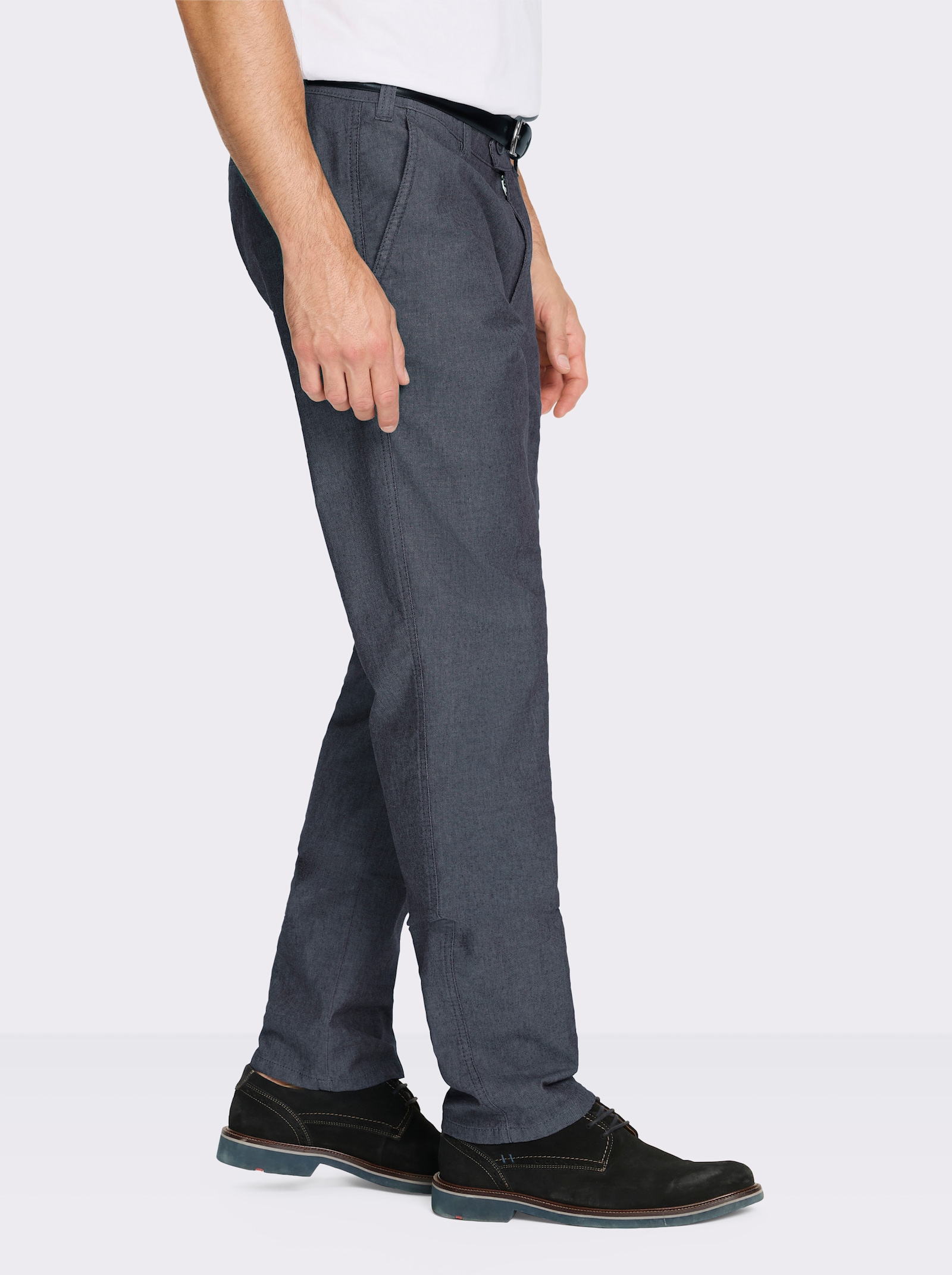 Brühl Jeans in Leichtdenim-Qualität - marine-meliert