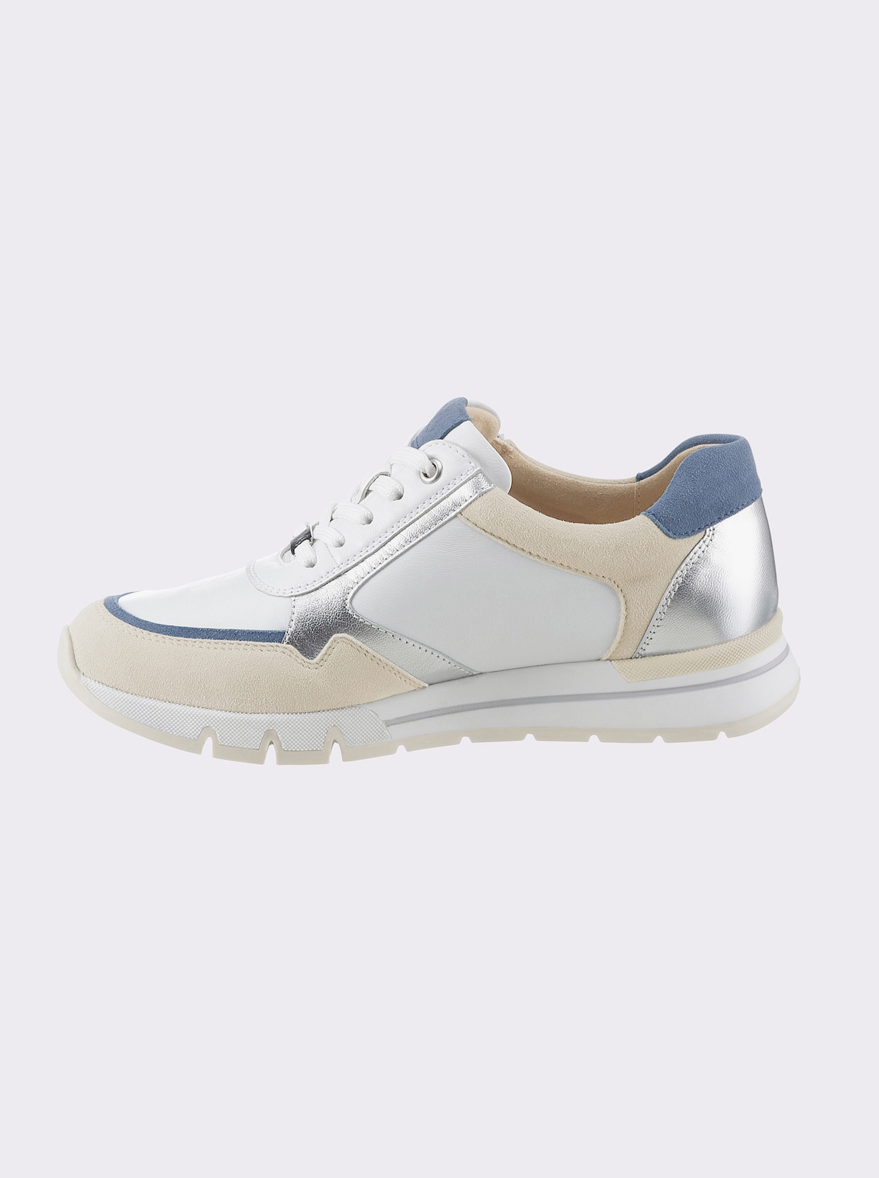 Caprice Sneaker - weiß-jeansblau