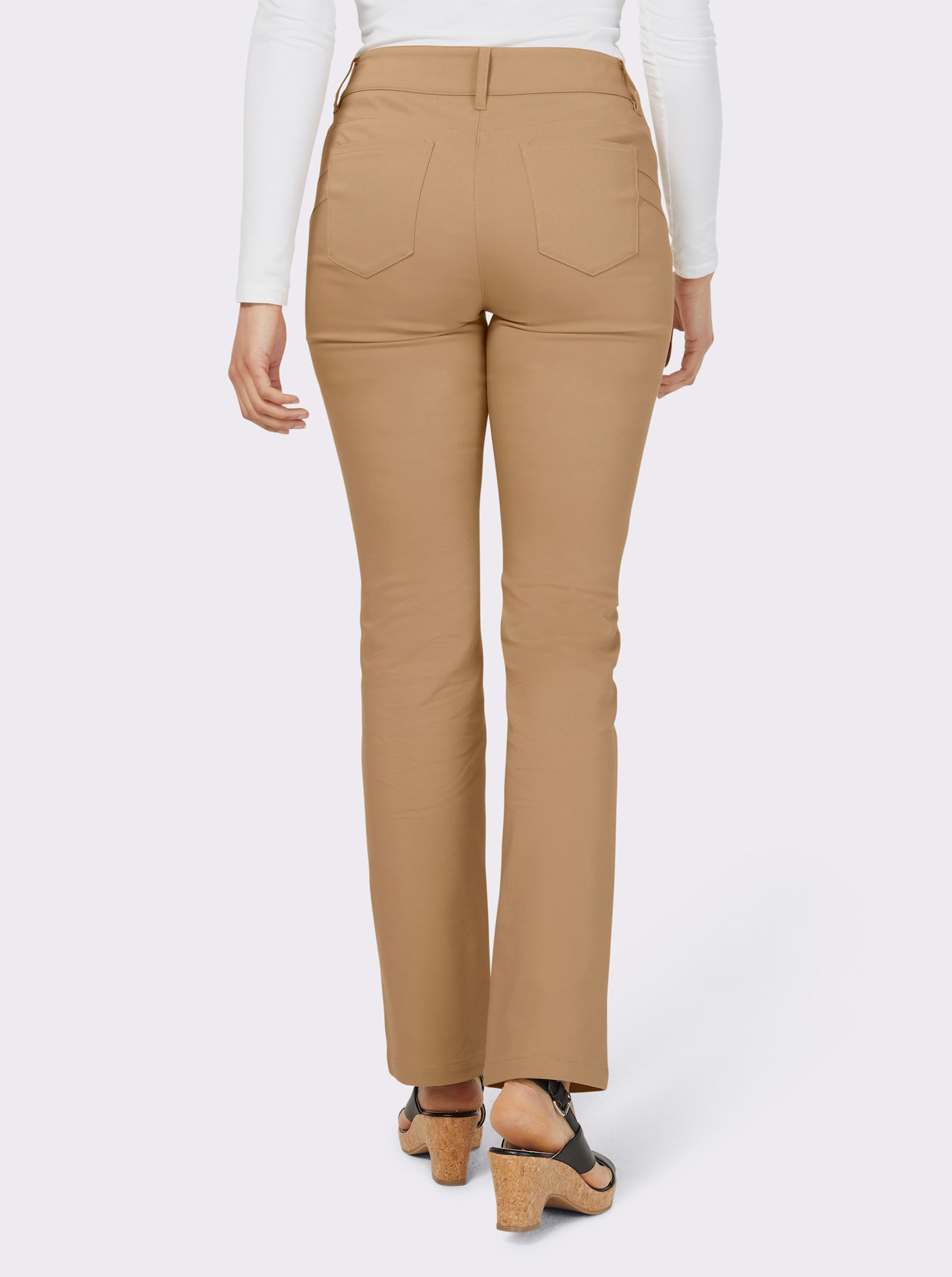 heine Bootcuthose aus Techno-Stretch - camel