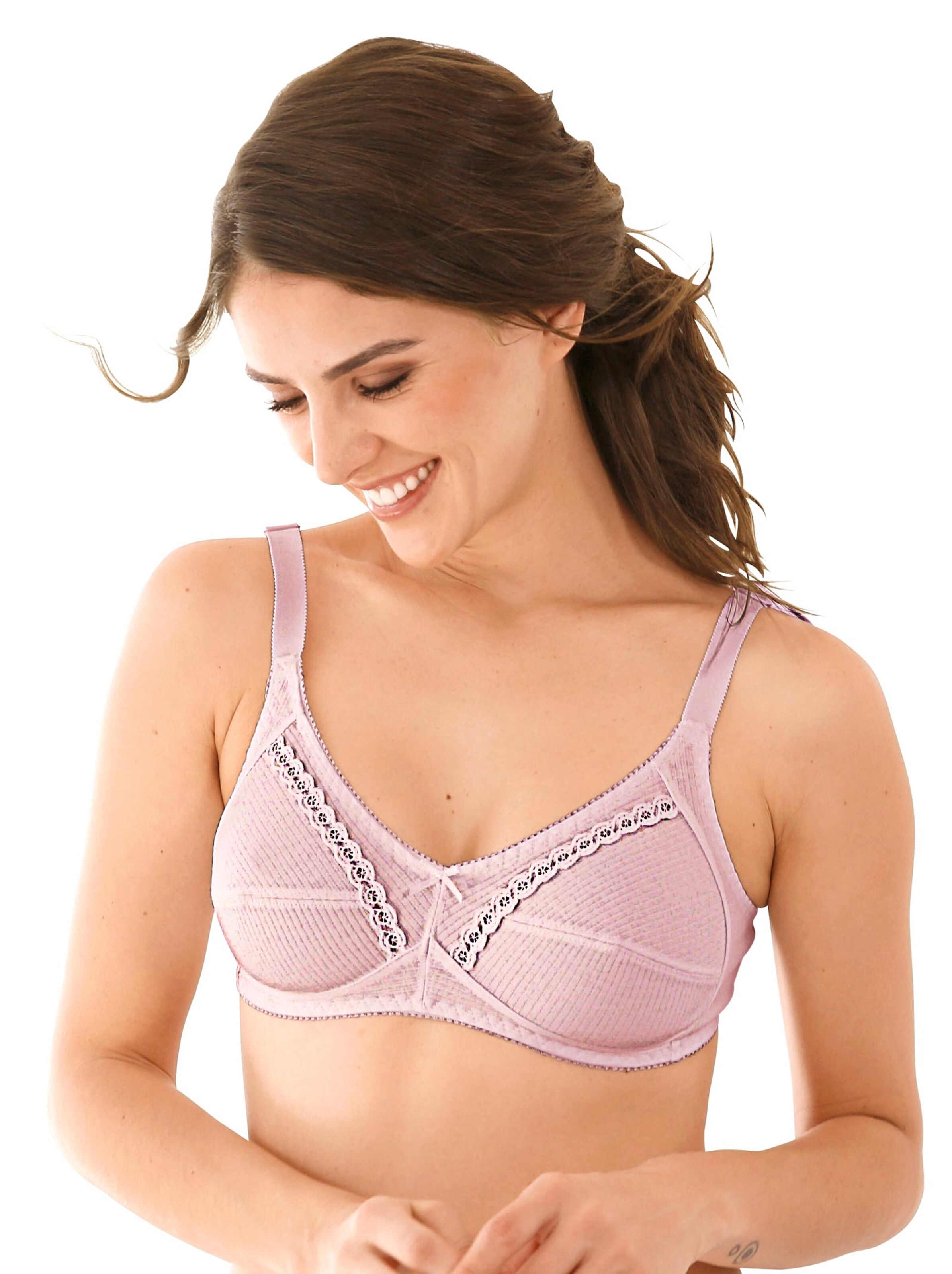 BH ohne Bügel - rosé