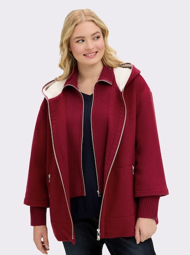 Manisa Wolljacke - kirsche