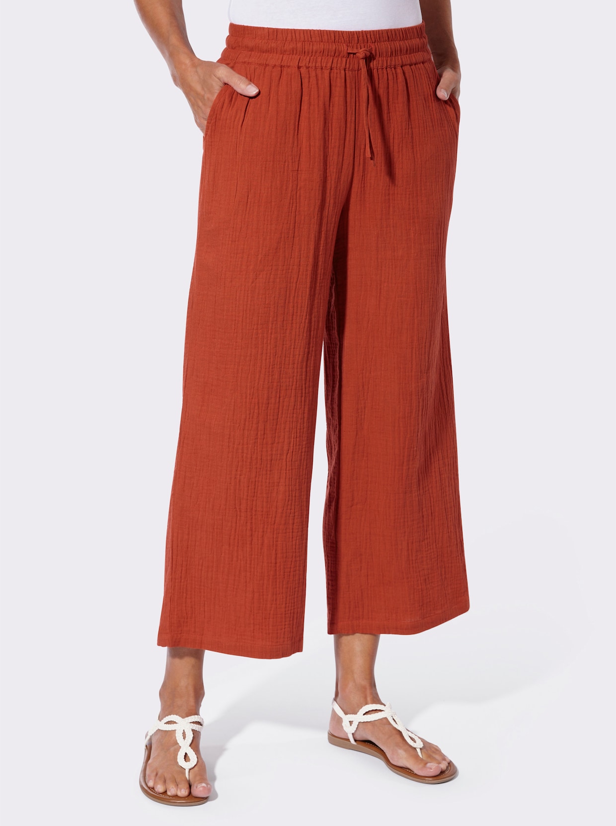 Culotte - rostrot