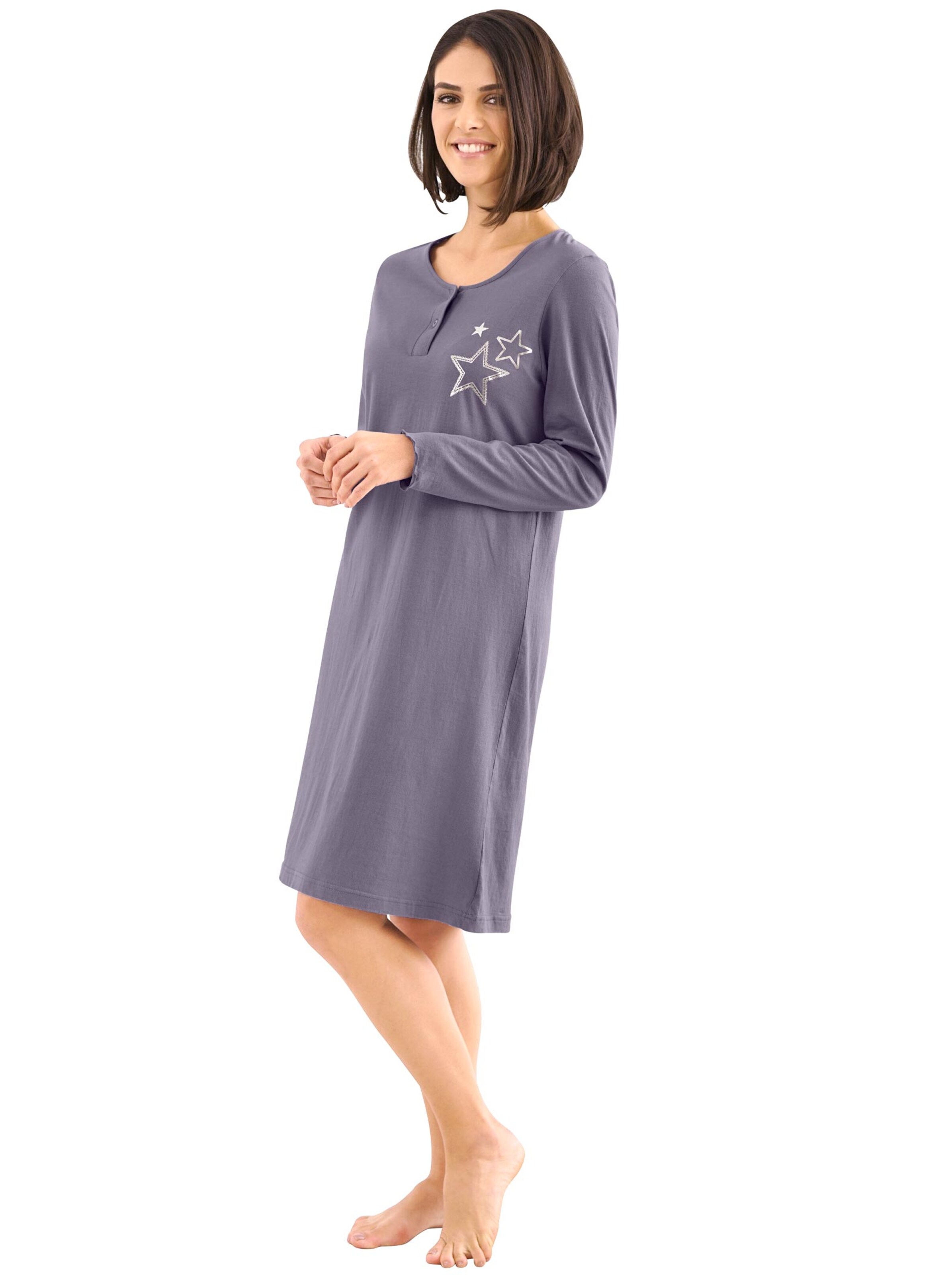 wäschepur Sleepshirts - petrol + lila