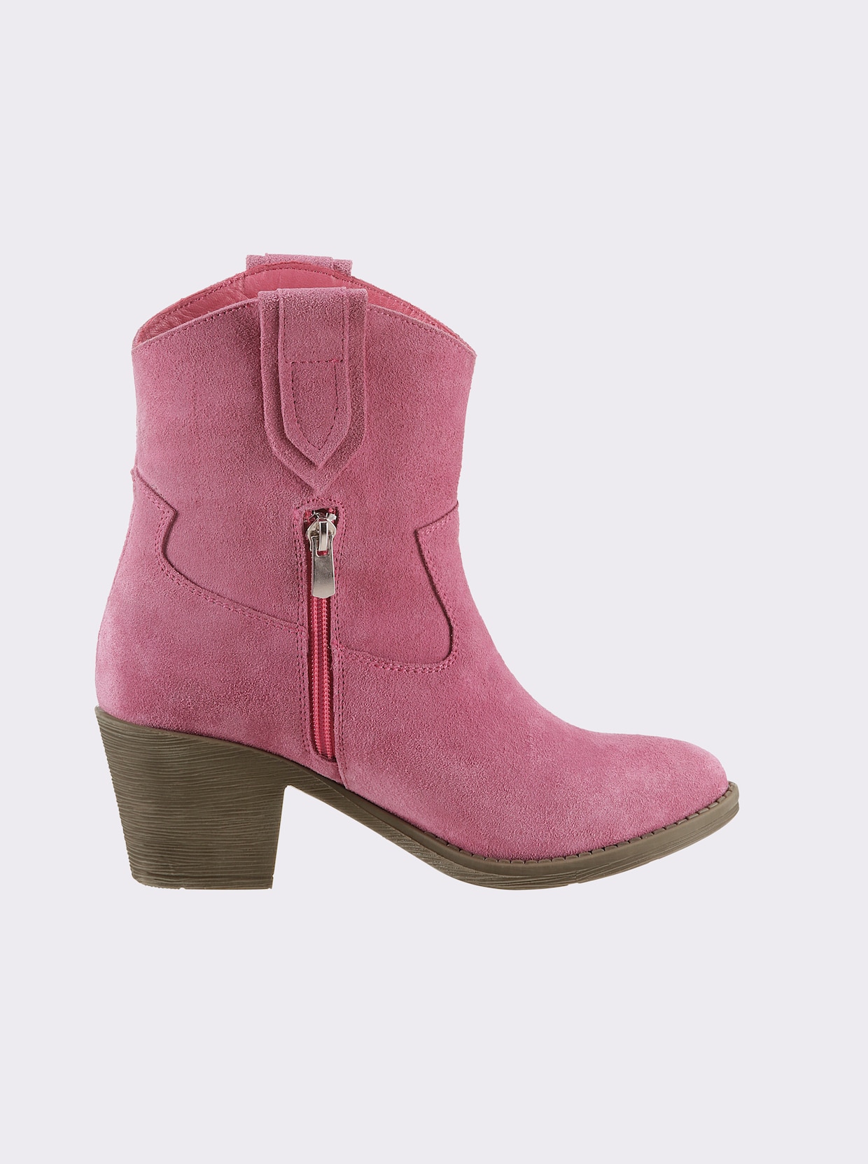 heine Bottines - fuchsia