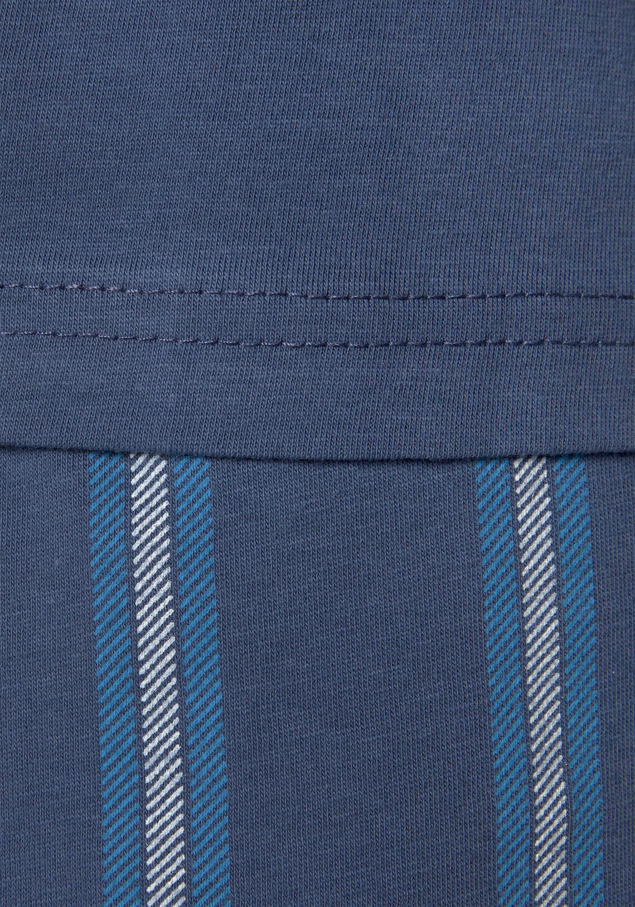 Vivance Dreams shortama - blauw gestreept