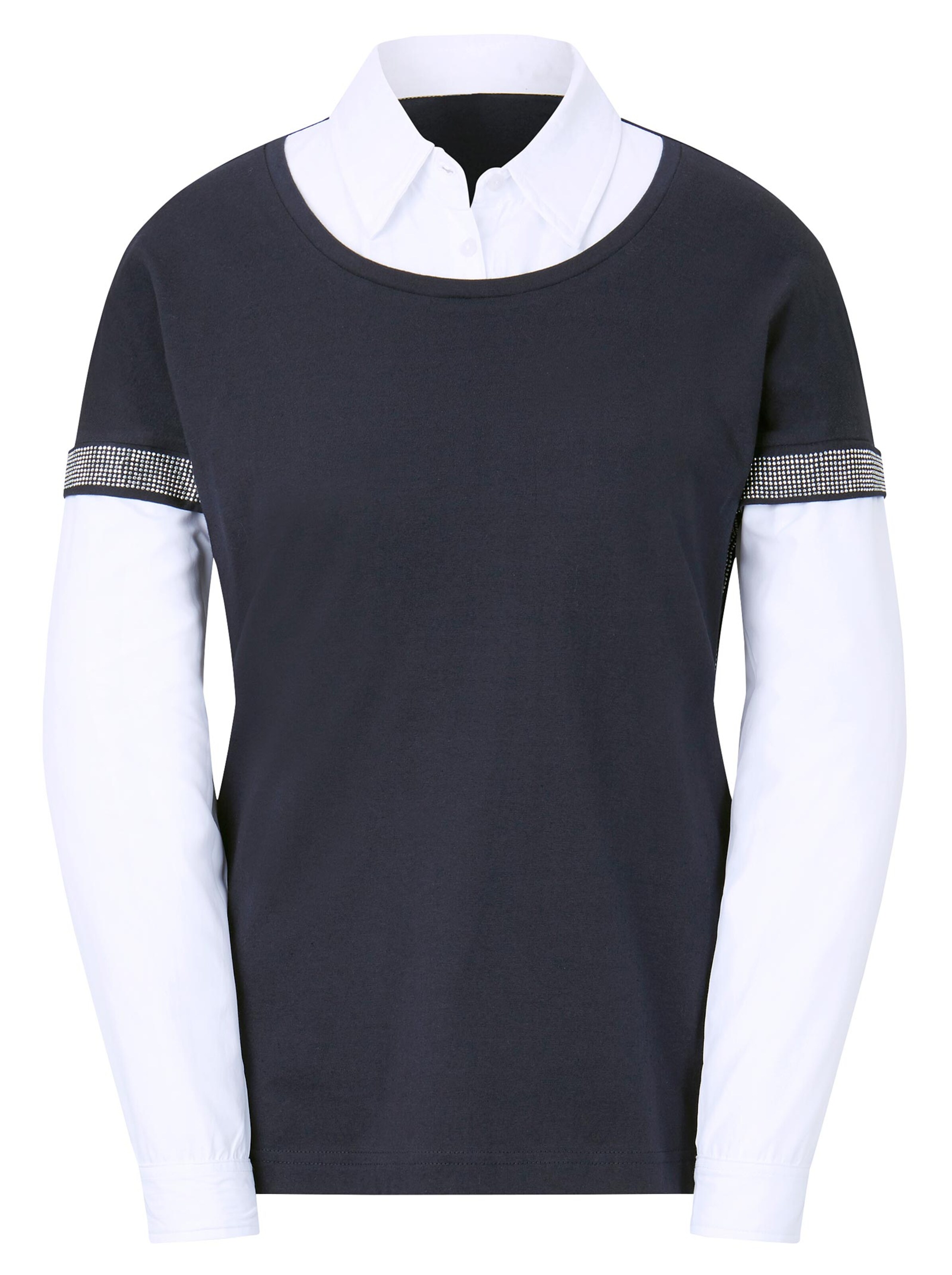 2-in-1-Shirt - marine