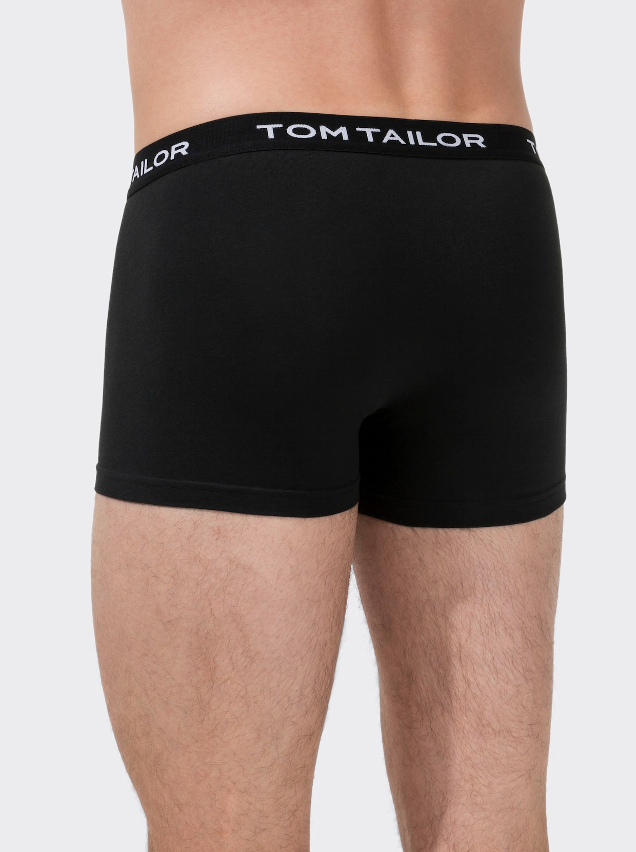 TOM TAILOR Boxerky - 3x čierna