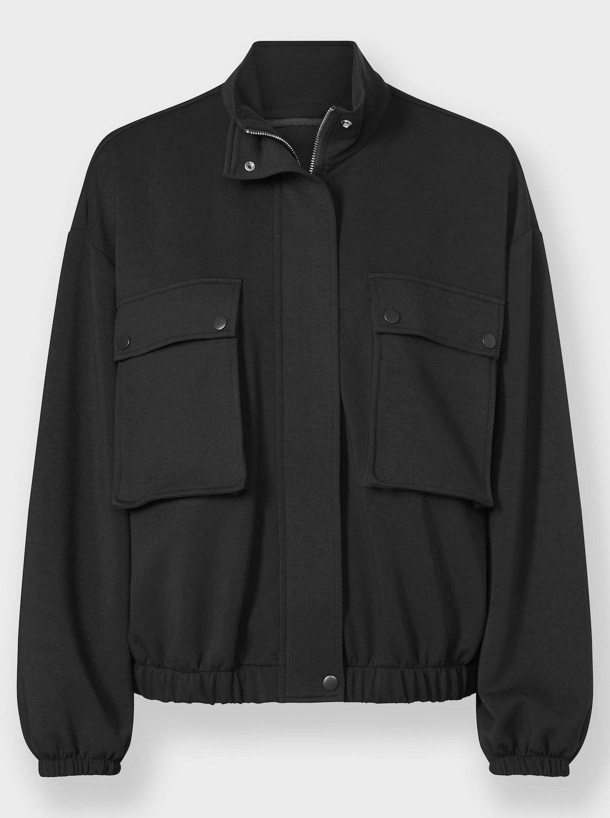 heine Sweatvest - zwart
