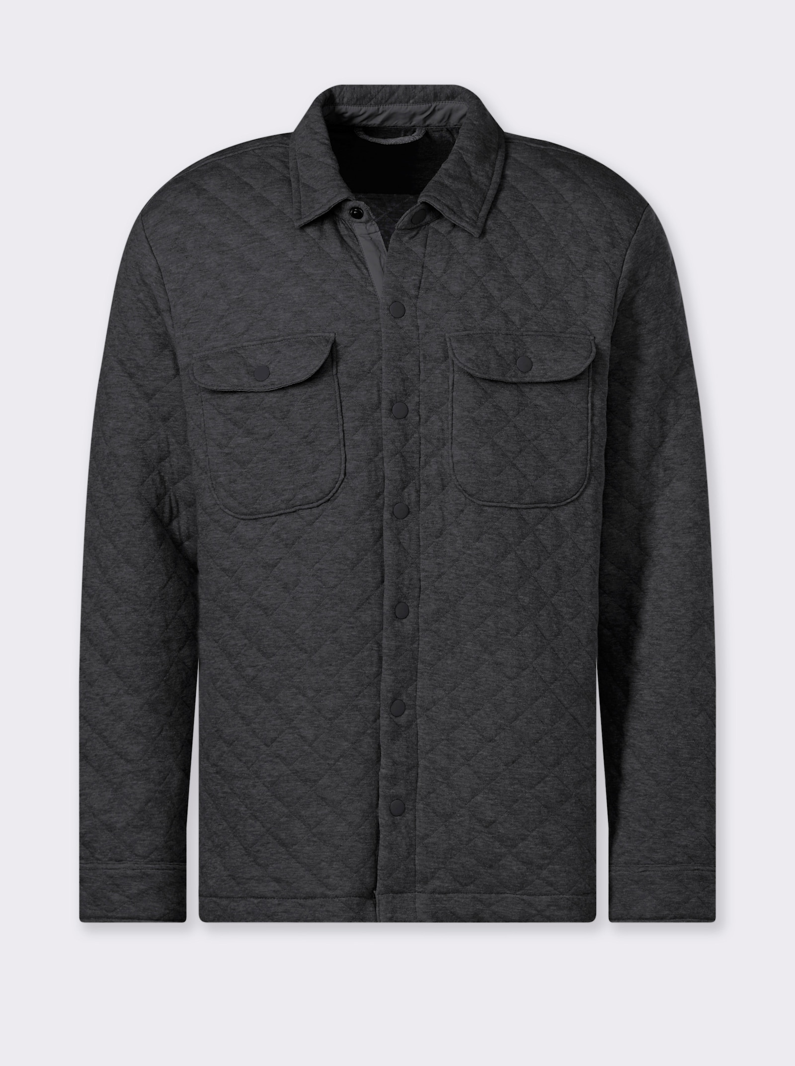 Marco Donati Jacke für die Übergangszeit, leicht wattiert - graphit-meliert