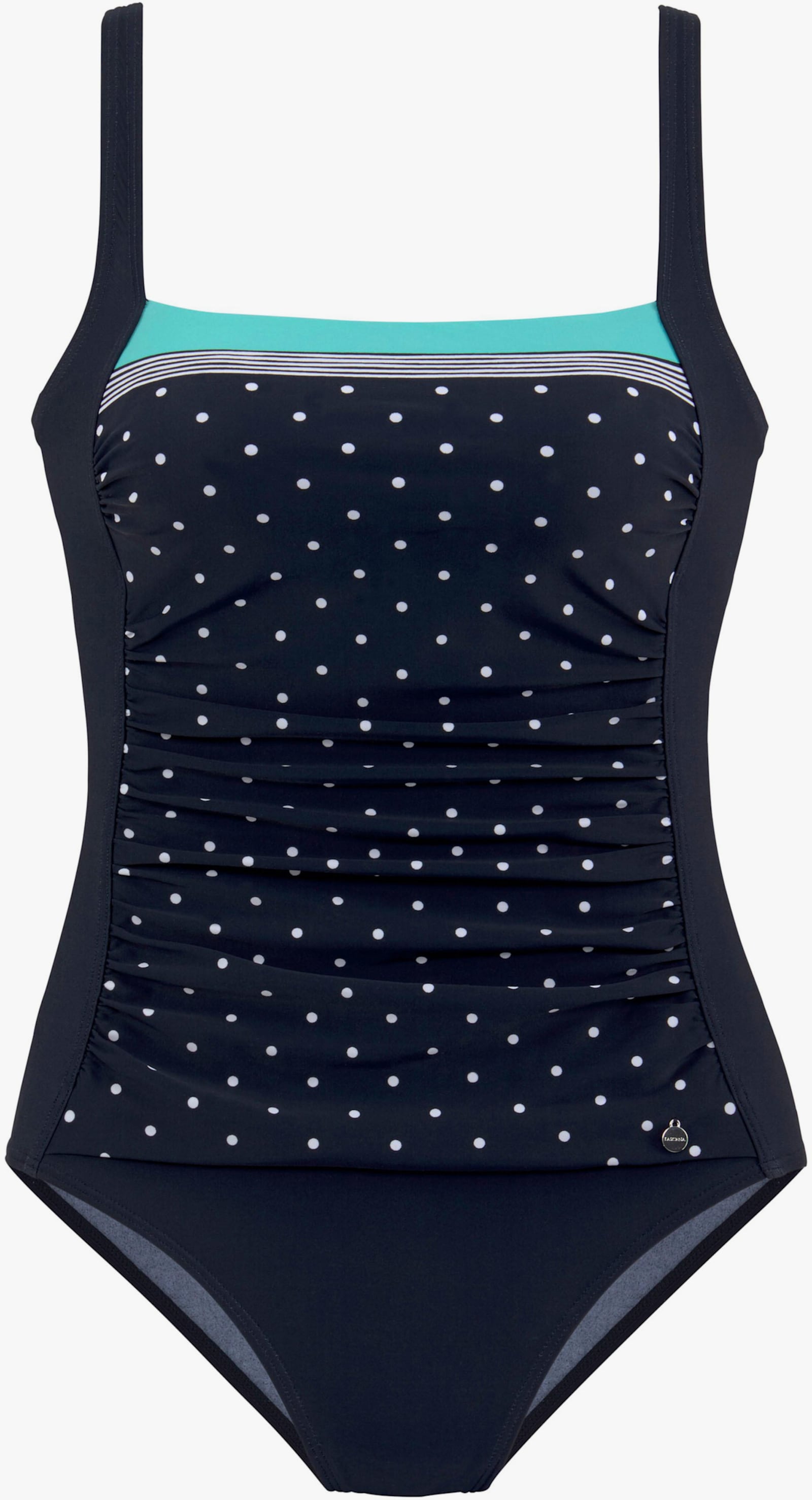 LASCANA Badeanzug - marine-türkis